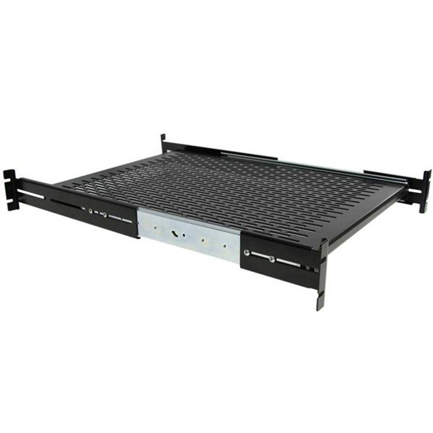 Startech.Com 19In Vented Adj Depth Sliding Rack Shelf UNISLDSHF19