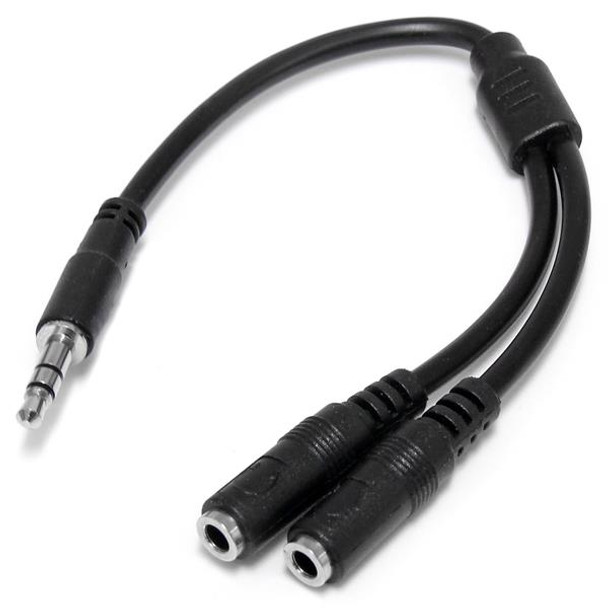 Startech.Com Slim Stereo Splitter M To 2X F Cable MUY1MFFS