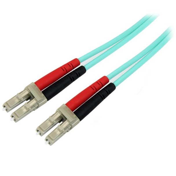 Startech.Com 1M Aqua Mm 50 125 Om4 Fiber Optic Cable 450FBLCLC1