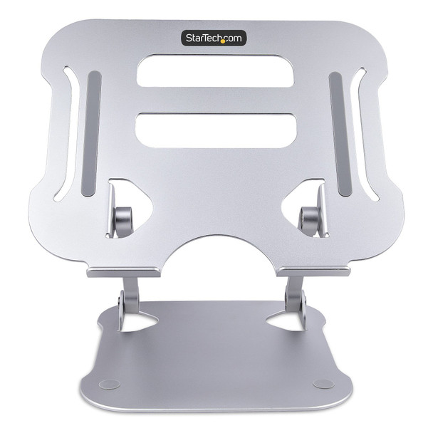 Startech.Com Ergonomic Laptop Stand With Adjustable Height Supports Up To 22Lb 1 ADJ-LAPTOP-RISER