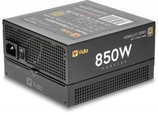 Vida Heracles 850W 80+ Gold Semi-fanless Modular ATX 3.1 PSU VIDA-HERACLES-850W-G Vida Heracles 850W 80+ Gold Semi-fanless Modular ATX 3.1 PSU VIDA-HERACLES-850W-G