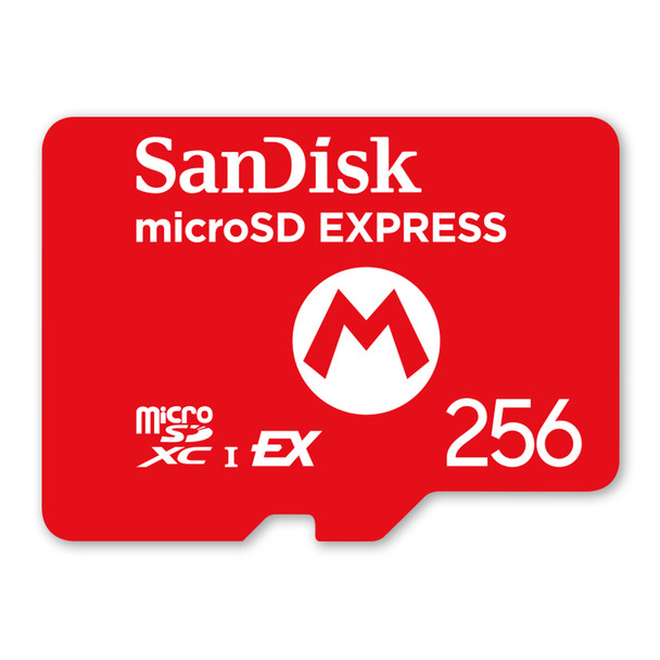 Nintendo SanDisk microSD Express Card for Switch 2 256 GB MicroSDXC Red 10016157 Nintendo SanDisk microSD Express Card for Switch 2 256 GB MicroSDXC Red 10016157