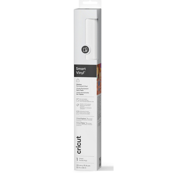 Cricut 2011315 Permanent White Vinyl Matte Indoor & outdoor 0.9 mm 2011315