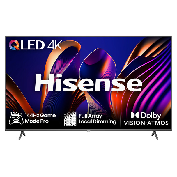 Hisense 65E7NQT PRO 165.1 cm 65" 3840 x 2160 pixels QLED Smart TV Wi-Fi Grey 65E77NQTUK PRO