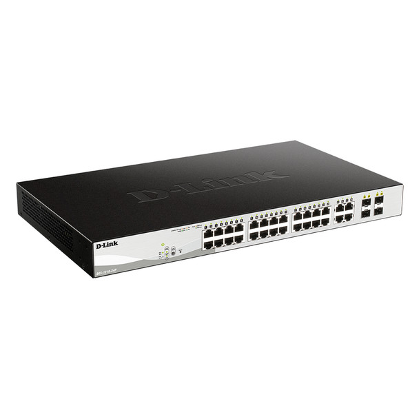 D-Link DGS-1210-24P 24-port Gigabit Smart PoE Switch with 4 SFP Ports DGS-1210-24P