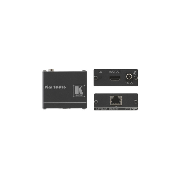 Kramer Electronics HDMI HDCP 2.2 Compact Receiver over PoC Long-Reach DGKat PT-572+