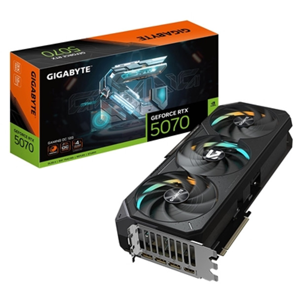 Gigabyte Nvidia Geforce Rtx 5070 Ti Gaming Oc 16G Graphics Card 16Gb Gddr7 8960 GV-N507TGAMING OC-16GD