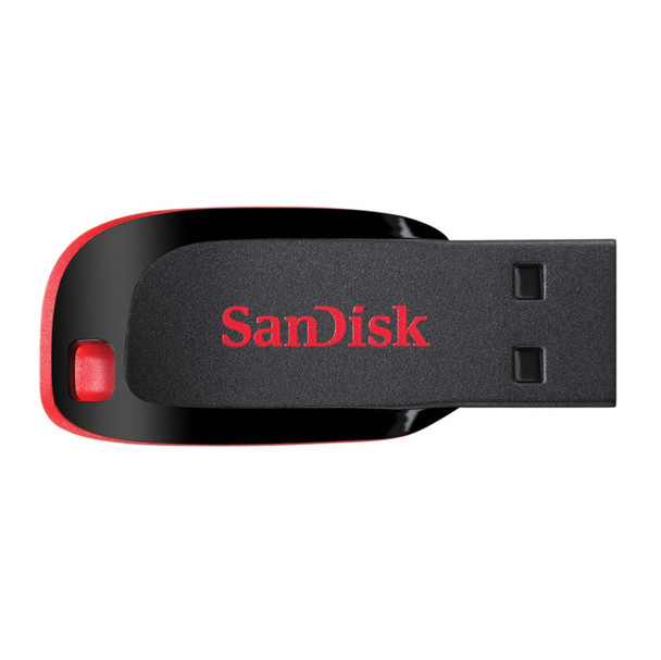 Sandisk Cruzer Blade 16Gb Usb A Flash Drive SDCZ50-016G-B35