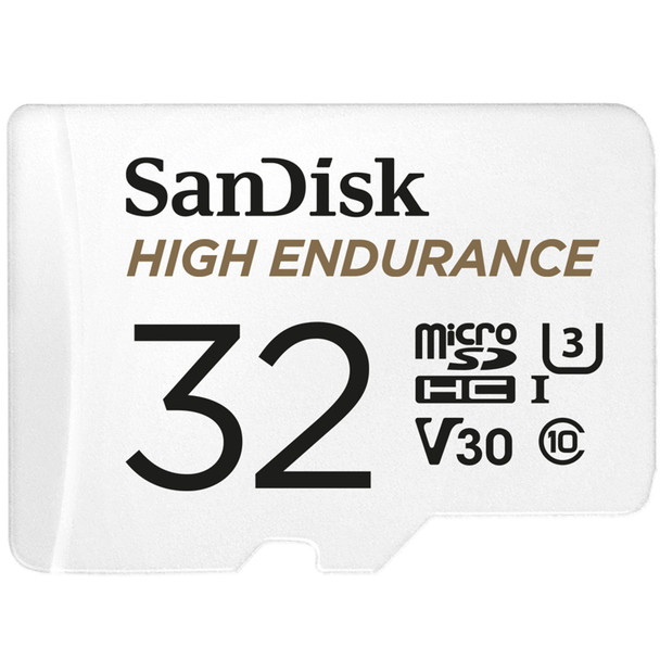 SanDisk High Endurance 32 GB MicroSDHC Class 10 UHS-I 100 MB/s 40 MB/s SDSQQNR-032G-GN6IA