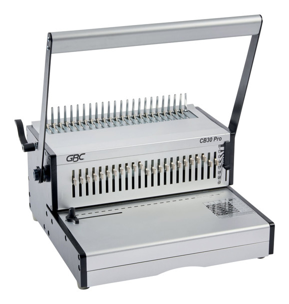 Gbc Cb30 Pro Manual Comb Binding Machine - 4410044 4410044