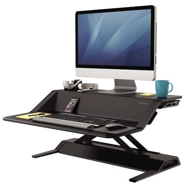 Fellowes 0007901 Sit Stand Desk Riser - Lotus 0007901