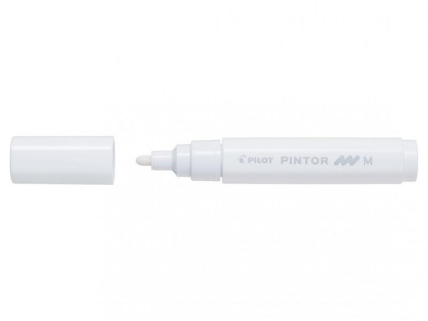 Pilot Pintor Medium Bullet Tip Paint Marker 4.5Mm White Single Pen 4902505542022 4902505542022