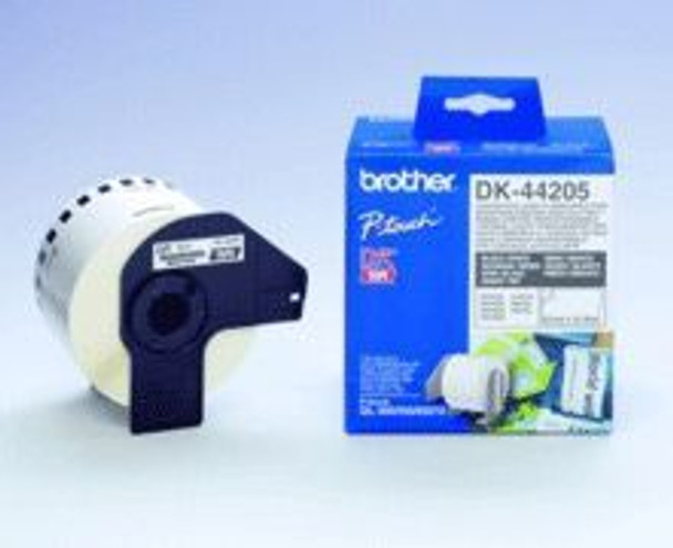 Brother DK44205 Removable White Paper DK44205