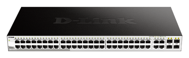 D-Link 52 Port Gigabit Smart Managed Switch With 4 Sfp Ports DGS-1210-52
