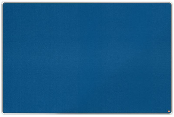 Nobo Premium Plus Blue Felt Noticeboard Aluminium Frame 1800X1200mm 1915192 1915192