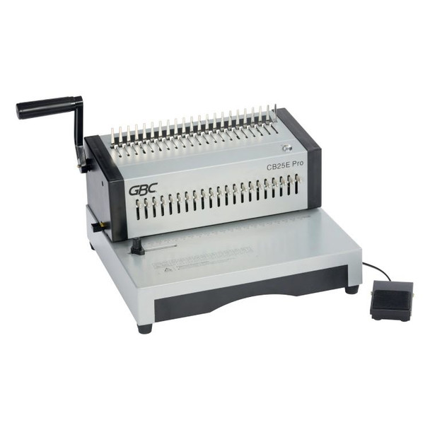 GBC CB25E Pro Heavy Duty Electric Punch and Comb Binding Machine CB25EPRO