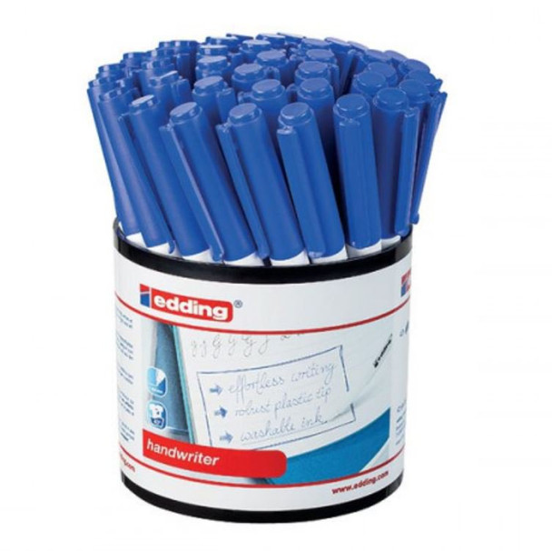 Edding Handwriter Pen Blue Classpack Pack 42 - 1408003 1408003