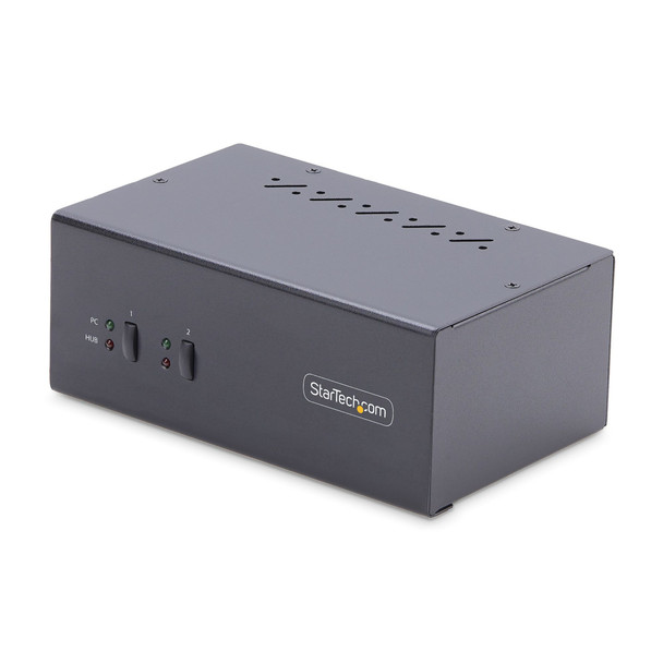 Startech 2-Port Dual-Monitor DisplayPort KVM Switch 4K 60Hz 2x USB 5Gbps Hub Por P2DD46A2-KVM-SWITCH Startech 2-Port Dual-Monitor DisplayPort KVM Switch 4K 60Hz 2x USB 5Gbps Hub Por P2DD46A2-KVM-SWITCH