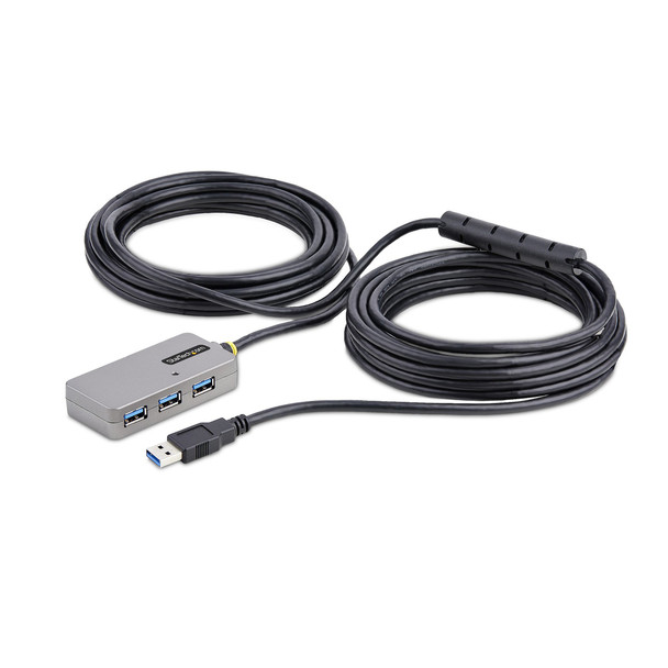 Startech USB Extender Hub 10m USB 3.0 Extension Cable with 4-Port USB-A Hub Acti U01043-USB-EXTENDER Startech USB Extender Hub 10m USB 3.0 Extension Cable with 4-Port USB-A Hub Acti U01043-USB-EXTENDER