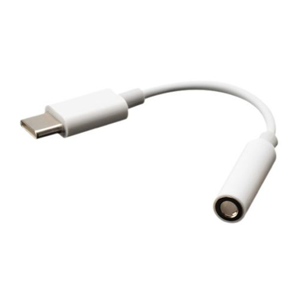 Akasa Usb Type-C Male To 3.5Mm Jack Female Adapter 10Cm White AK-CBCA27-10WH