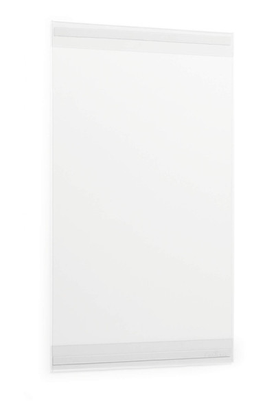 Durable Rpet Magnetic Sign Holder A4 Clear 80% Recycled Pack 5 - 504519 504519