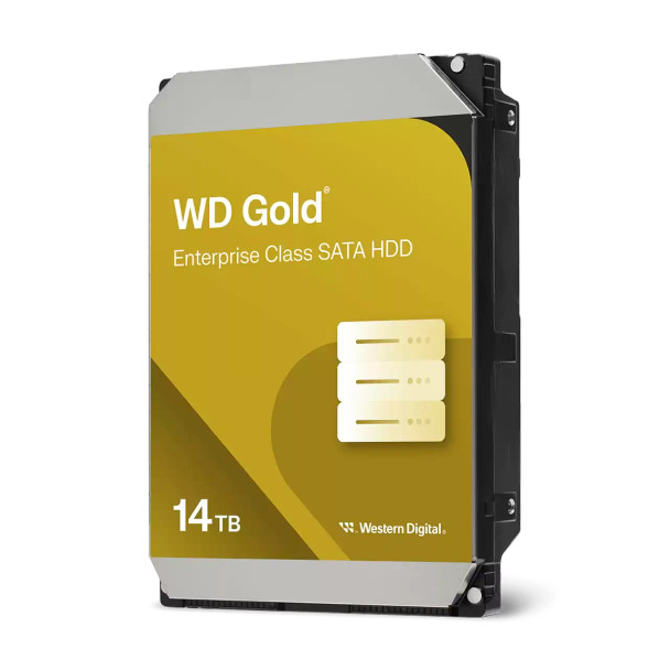 Western Digital Gold 14Tb Sata 3.5 " Internal Hard Drive WD142KRYZ Western Digital Gold 14Tb Sata 3.5 " Internal Hard Drive WD142KRYZ