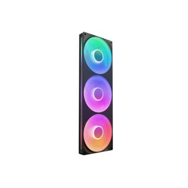 Nzxt F420 Rgb Core 420Mm Black Single-Frame Triple Fan Unit RF-U42HF-B1