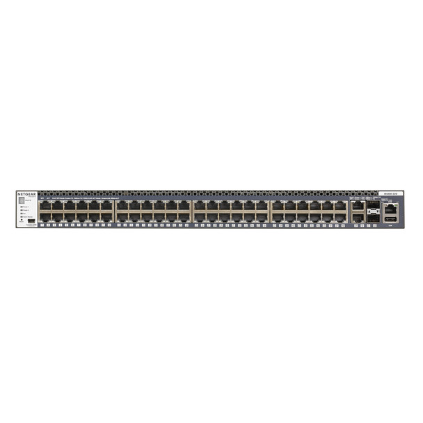 Netgear ProSAFE M4300 48 x 1G Stackable Managed Switch with 2 x 10GBASE-T and 2 GSM4352S-100NES
