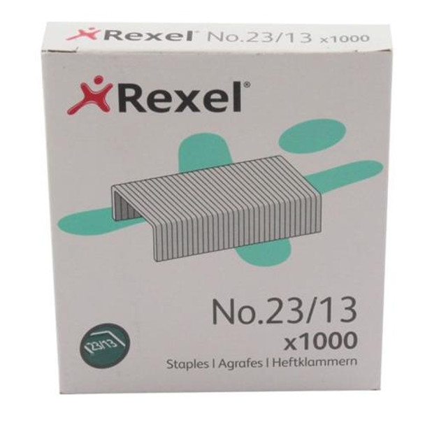 Rexel No. 23/13 Staples - Box of 1000 2101053 2101053