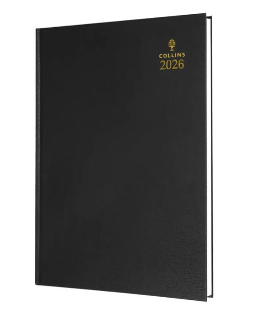 Collins 35 Desk Diary A5 Week To View 2026 Black 35.99-26 823309 Collins 35 Desk Diary A5 Week To View 2026 Black 35.99-26 823309