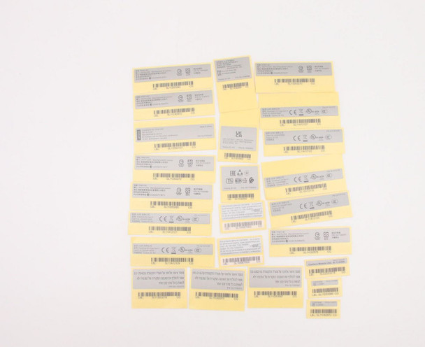 Lenovo 5L10V15377 LABEL FRU LABEL GEO KIT 5L10V15377