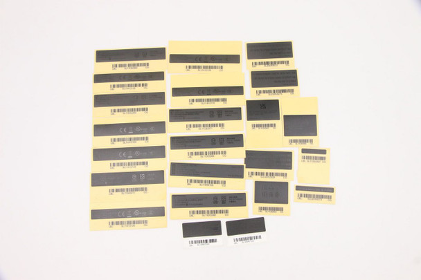 Lenovo 5L10V15376 LABEL FRU LABEL GEO KIT Black 5L10V15376