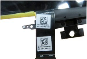 Dell W9F11 ASSY LCD. HUD. Touch Screen. W9F11