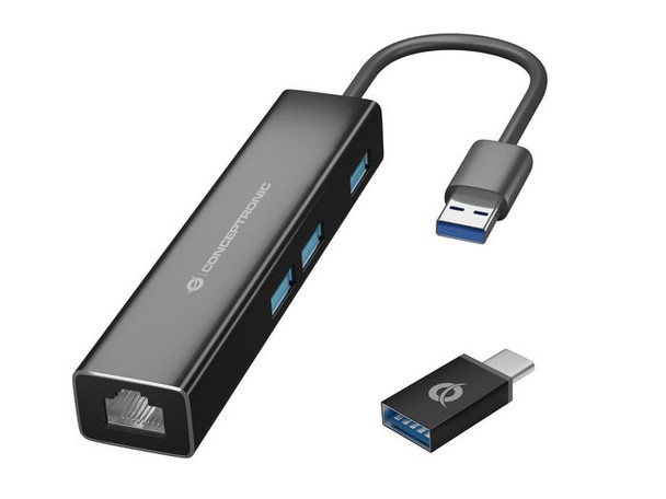 Conceptronic DONN07BA Interface Hub Usb 3.2 Gen 1 DONN07BA