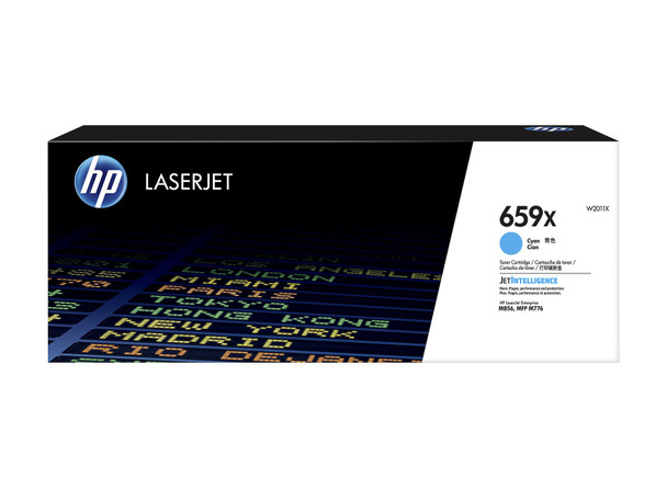 Hp 659X Cyan High Yield Toner 29K Pages for Hp Laserjet Enterprise Mfp M776 / M8 W2011X
