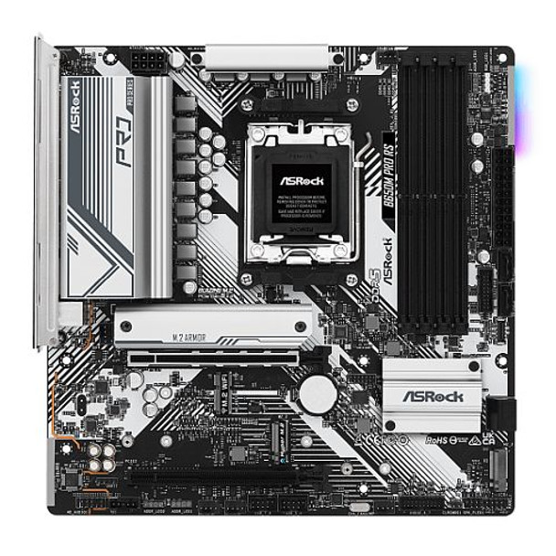 Asrock B650M PRO RS Amd B650 Am5 Micro Atx 4 Ddr5 Hdmi Dp 2.5G Lan Pcie4 Rgb 3X B650M PRO RS Asrock B650M PRO RS Amd B650 Am5 Micro Atx 4 Ddr5 Hdmi Dp 2.5G Lan Pcie4 Rgb 3X B650M PRO RS