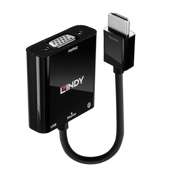Lindy 38285 Hdmi To Vga & Audio Converter 38285