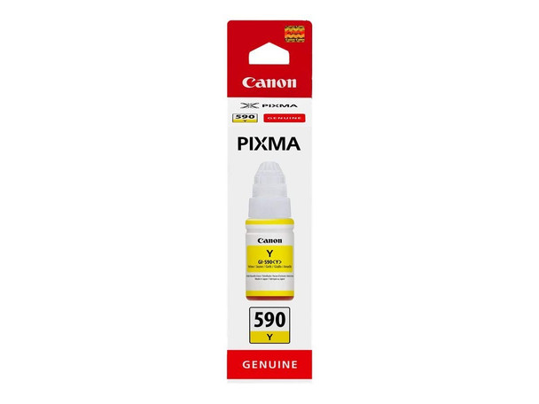 Canon Gi590y Yellow Standard Capacity Ink Bottle 70Ml - 1606C001 1606C001