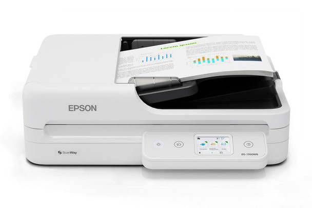 Epson Workforce Ds-1760Wn A4 Usb Flatbed Scanner B11B274401BY
