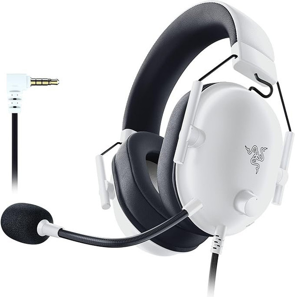 Razer Blackshark V2 X Wired 3.5Mm Connector White Gaming Headset RZ04-03240700-R3M1
