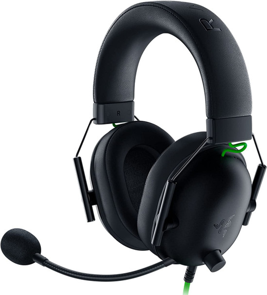Razer Blackshark V2 X 3.5Mm Wired Gaming Headset Black And Green RZ04-03240100-R3M1