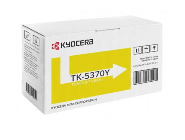 Kyocera Tk5370y Yellow Standard Capacity Ink Cartridge 5K Pages - 1T02YJANL0 1T02YJANL0