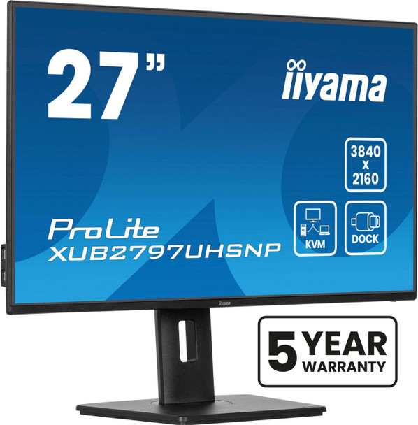 iiyama XUB2797UHSNP-B1 27" UHD 4K Business IPS USB-C XUB2797UHSNP-B1