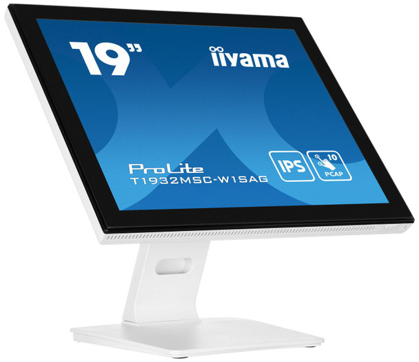 iiyama T1932MSC-W1SAG 19" WHITE PCAP-10P T1932MSC-W1SAG