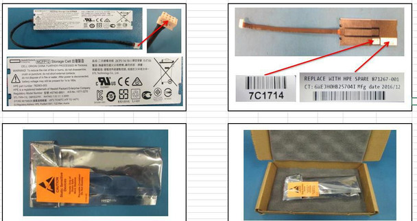 Hewlett Packard Enterprise 871267-001 SPS-BATT PACK MC 12W PLUG V3 871267-001