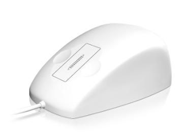 KeySonic KSM-5030M-W WATERPROOF MOUSE SILICONE USB KSM-5030M-W