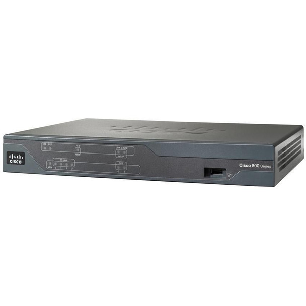 Cisco CISCO881-SEC-K9-RFB 881 ETHERNET SEC ROUTER CISCO881-SEC-K9-RFB