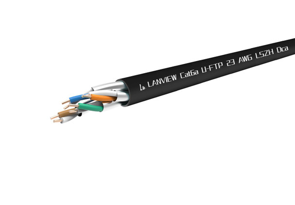 Lanview LVN122433 Cat6a U-FTP 4x2xAWG23 LSZH LVN122433