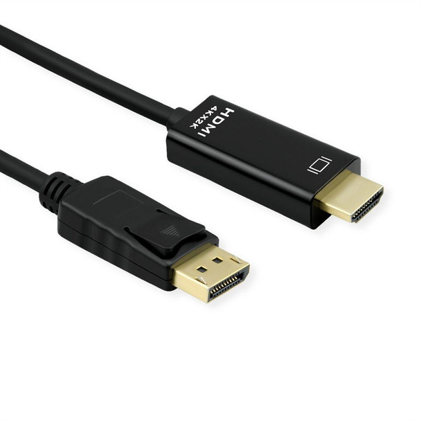 Roline 11.04.5997 DisplayPort to UHDTV Cable. 11.04.5997