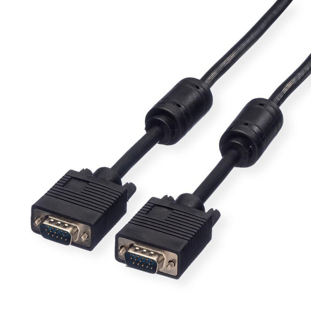 Roline 11.04.5260 HQ VGA Cable + Ferrite. HD15. 11.04.5260